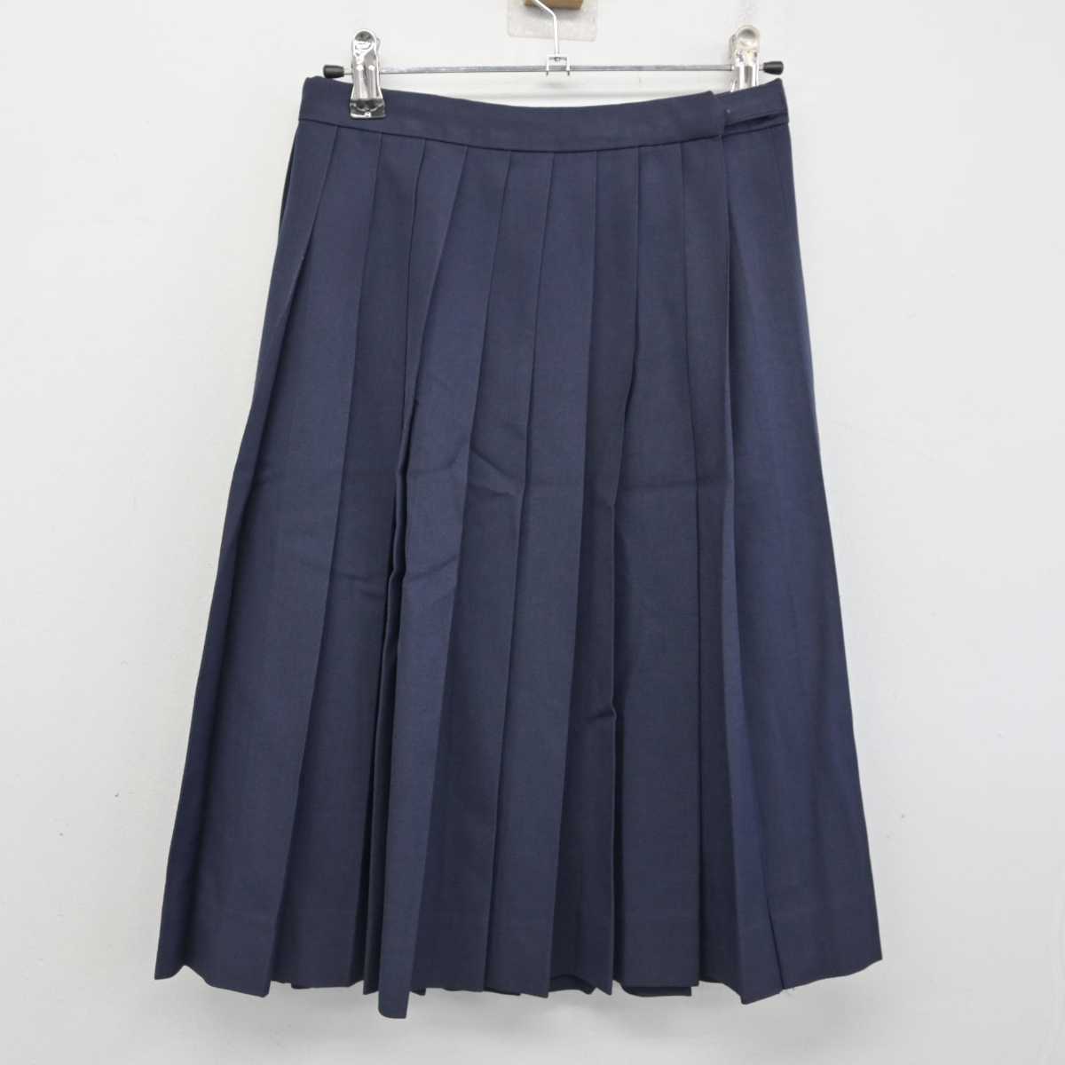 【中古】山口県 小郡中学校 女子制服 3点 (セーラー服・スカート) sf082875