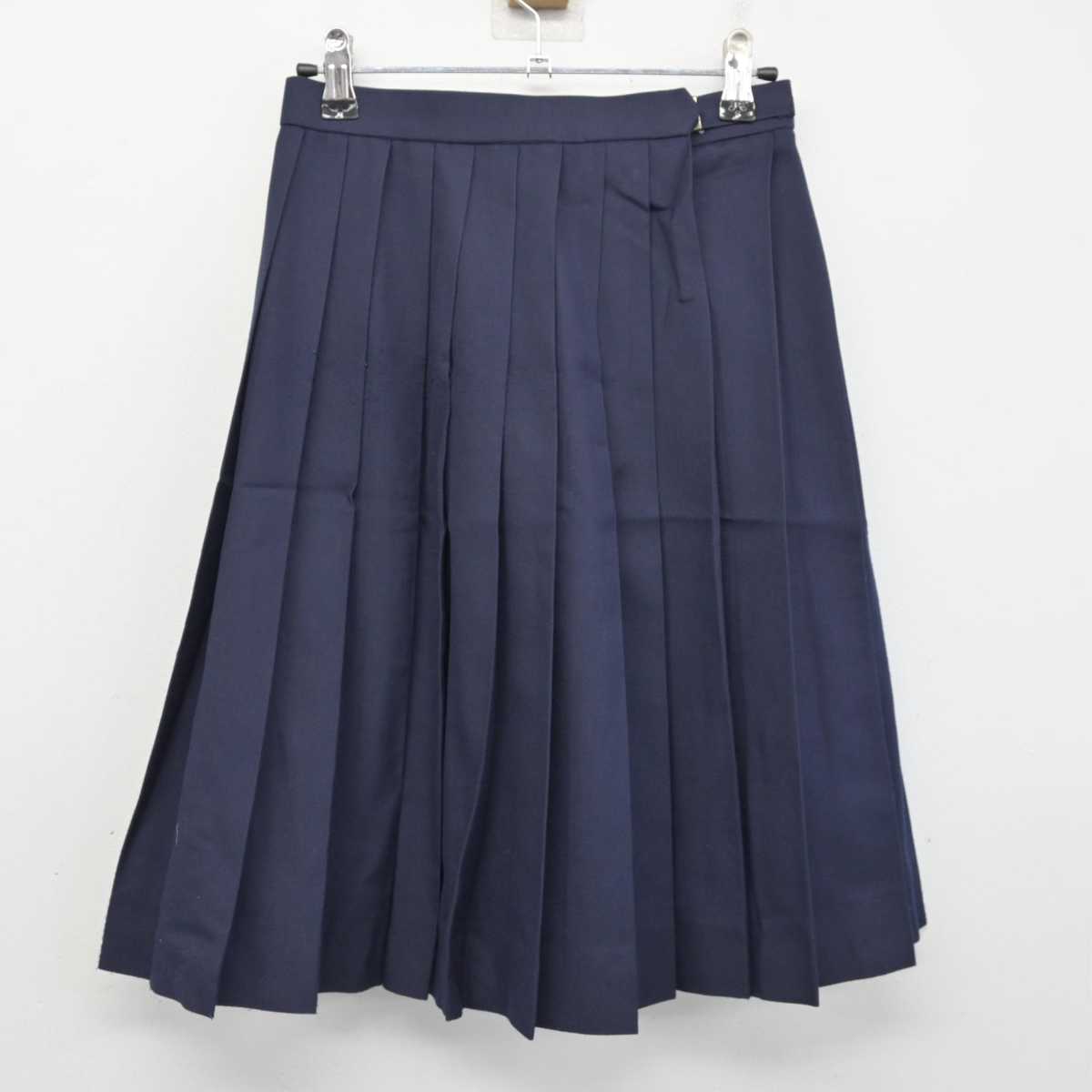 【中古】山口県 小郡中学校 女子制服 1点 (スカート) sf082876