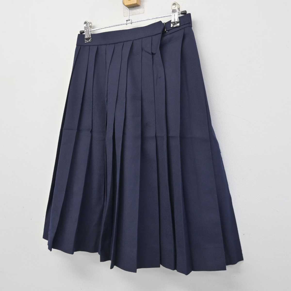 【中古】山口県 小郡中学校 女子制服 1点 (スカート) sf082876