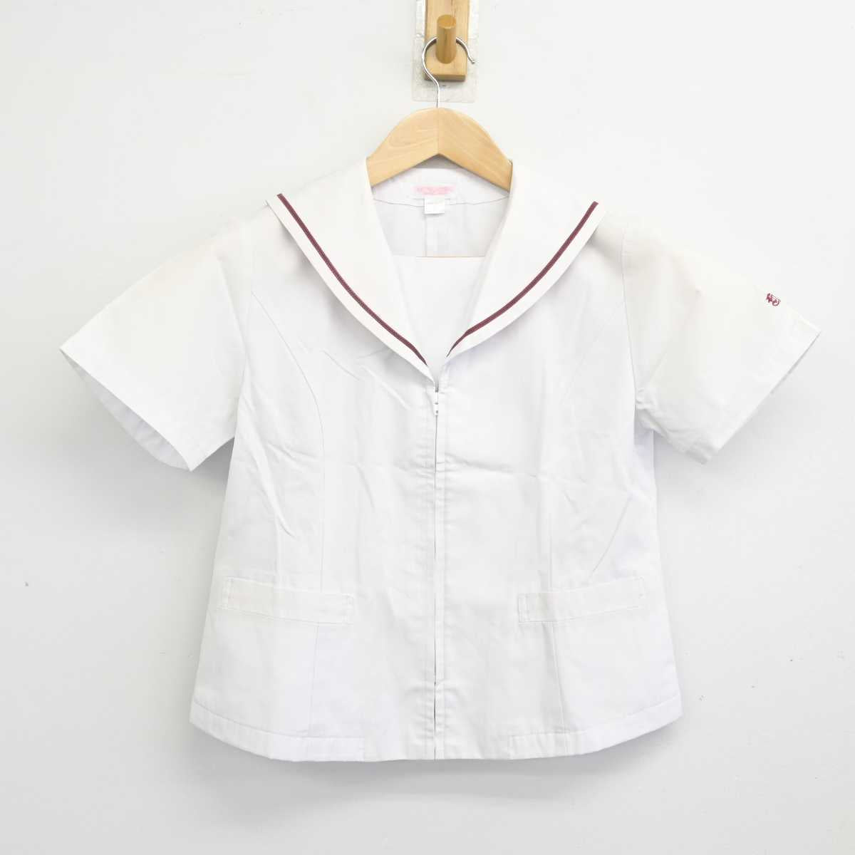 【中古】茨城県 常総学院中学校・高等学校 女子制服 2点 (セーラー服) sf082881