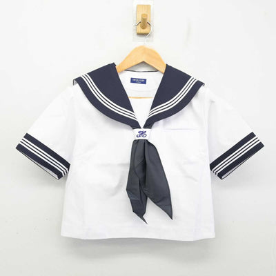 【中古】埼玉県 栗橋東中学校 女子制服 4点 (セーラー服・スカート) sf082884