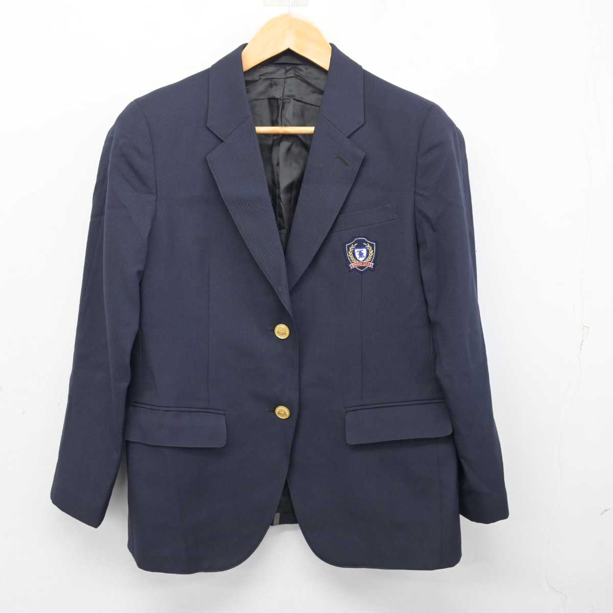 【中古】京都府 桂川中学校 女子制服 2点 (ブレザー・スカート) sf082886