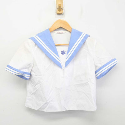 【中古】熊本県 長洲中学校 女子制服 2点 (セーラー服・スカート) sf082892