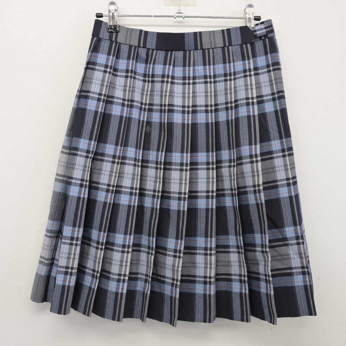 【中古】東京都 東京家政学院中学校・高等学校 女子制服 3点 (ニット・スカート) sf082895