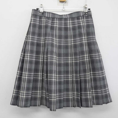 【中古】東京都 東京家政学院中学校・高等学校 女子制服 3点 (ニットベスト・スカート) sf082896