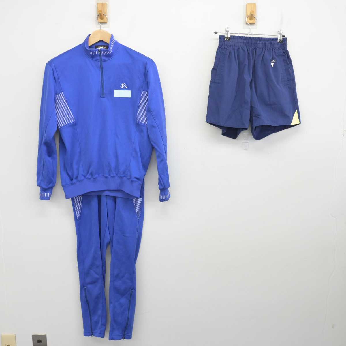 【中古】東京都 東京家政学院中学校・高等学校 女子制服 3点 (ジャージ 上・体操服 下・ジャージ 下) sf082899