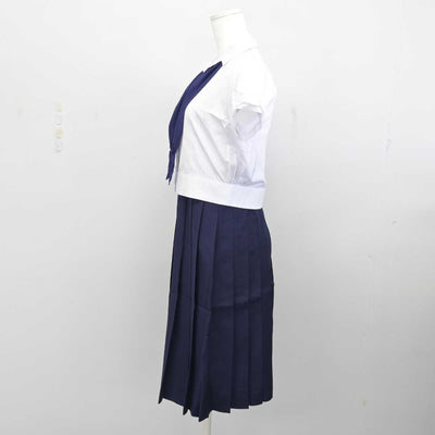 【中古】大阪府 帝塚山学院中学校・高等学校 女子制服 4点 (ブラウス・スカート) sf082903