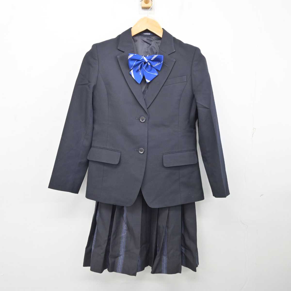 【中古】神奈川県 桐蔭学園高等学校 女子制服 3点 (ブレザー・スカート) sf082918