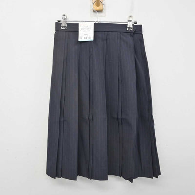 【中古】広島県 呉商業高等学校 女子制服 3点 (ブラウス・スカート) sf082930