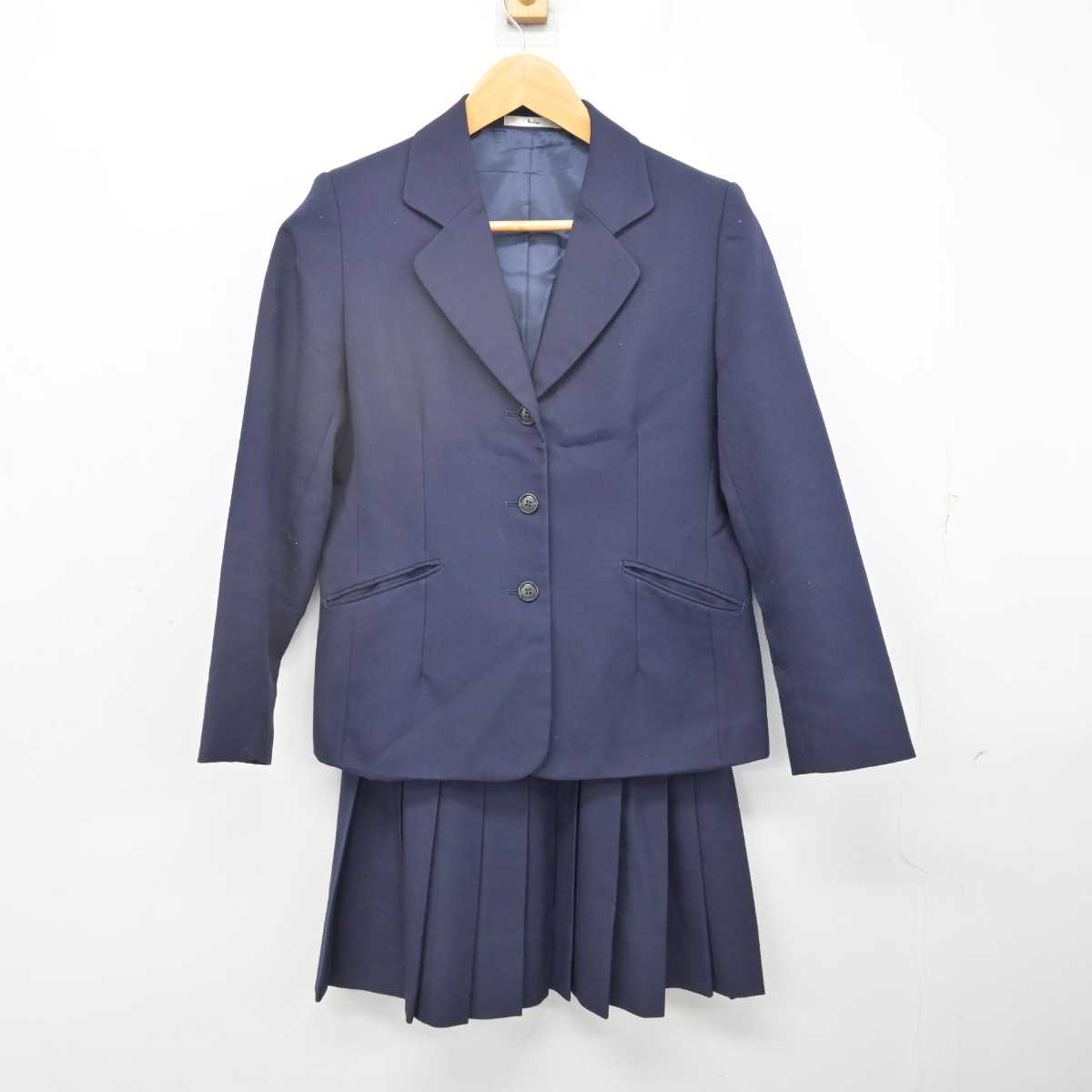 【中古】大阪府 池田高等学校 女子制服 3点 (ブレザー・スカート・スカート) sf082932