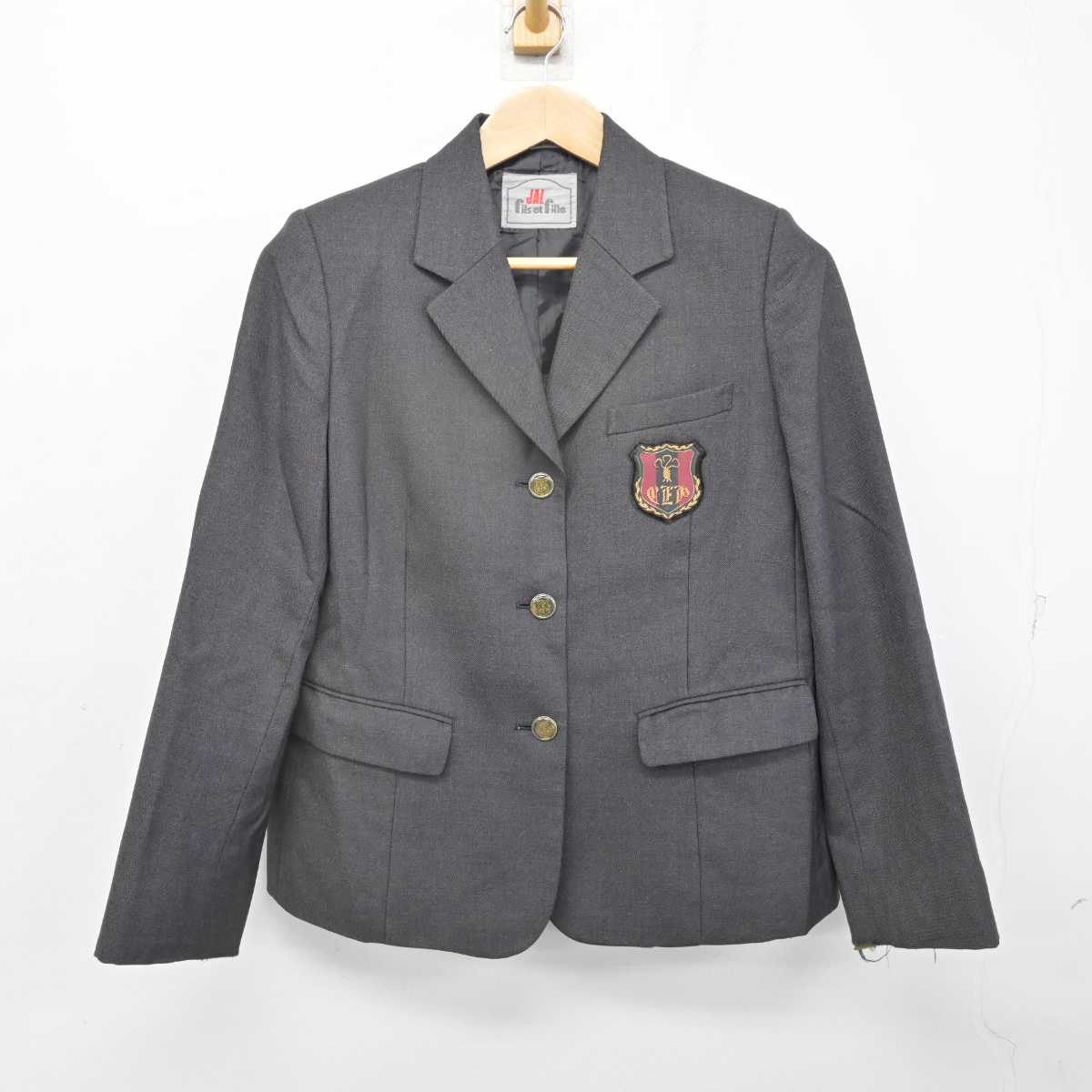 【中古】千葉県 千葉英和高等学校 女子制服 3点 (ブレザー・シャツ) sf082933