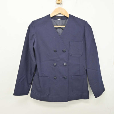 【中古】新潟県 千田中学校 女子制服 2点 (ブレザー・スカート) sf082934