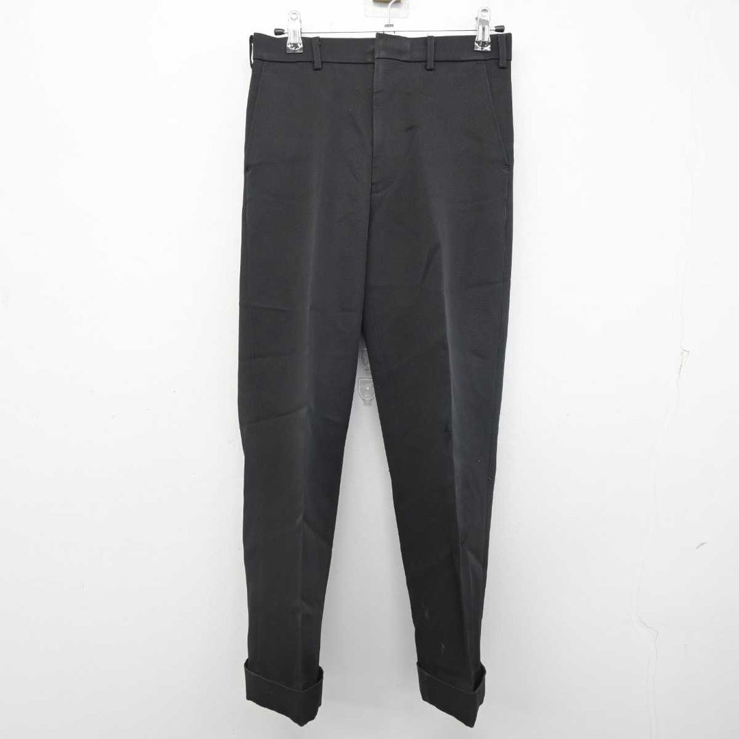 安佐南中学校 制服 男子ズボン 中古】広島県 安佐中学校/旧制服 男子制服 2点 (シャツ・ズボン