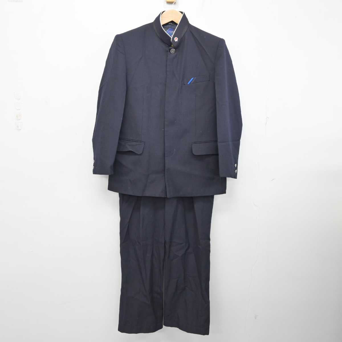 【中古】大阪府 大塚高等学校/旧制服 男子制服 3点 (学ラン・ズボン) sf082959