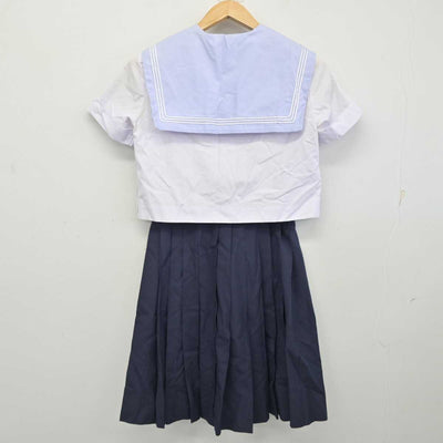 【中古】大阪府 阪南中学校 女子制服 3点 (セーラー服・スカート) sf082961