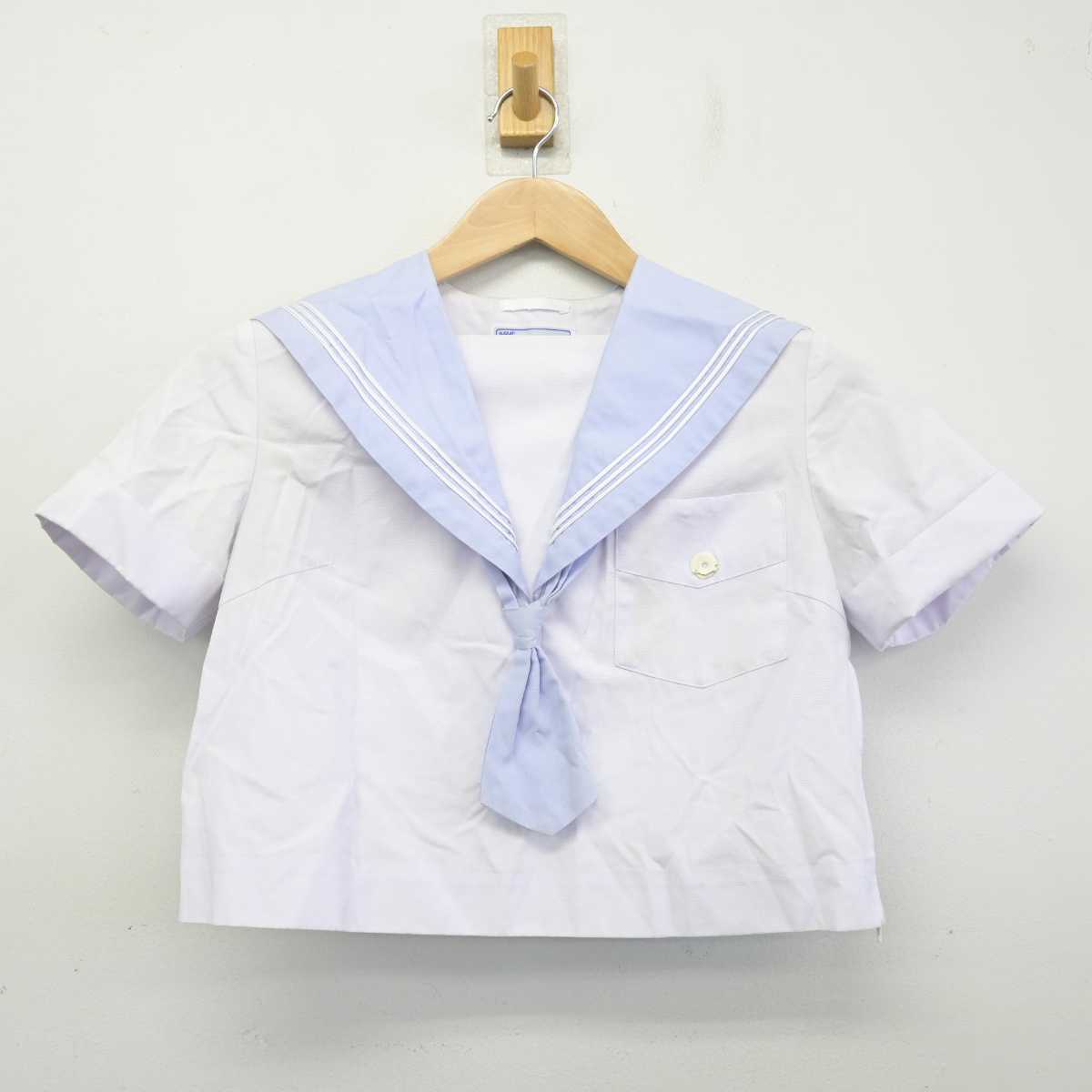 【中古】大阪府 阪南中学校 女子制服 3点 (セーラー服・スカート) sf082961