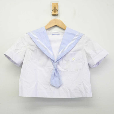 【中古】大阪府 阪南中学校 女子制服 3点 (セーラー服・スカート) sf082961