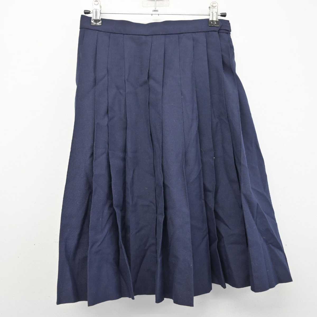 【中古】大阪府 阪南中学校 女子制服 3点 (セーラー服・スカート) sf082961