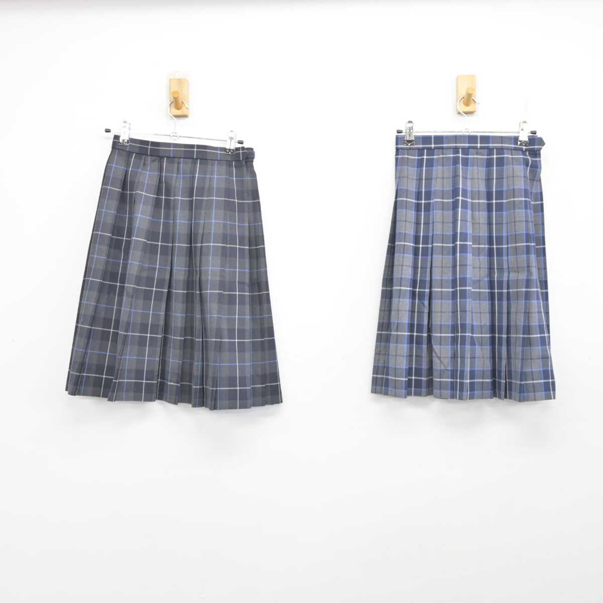 【中古】香川県 英明高等学校 女子制服 3点 (スカート) sf082964