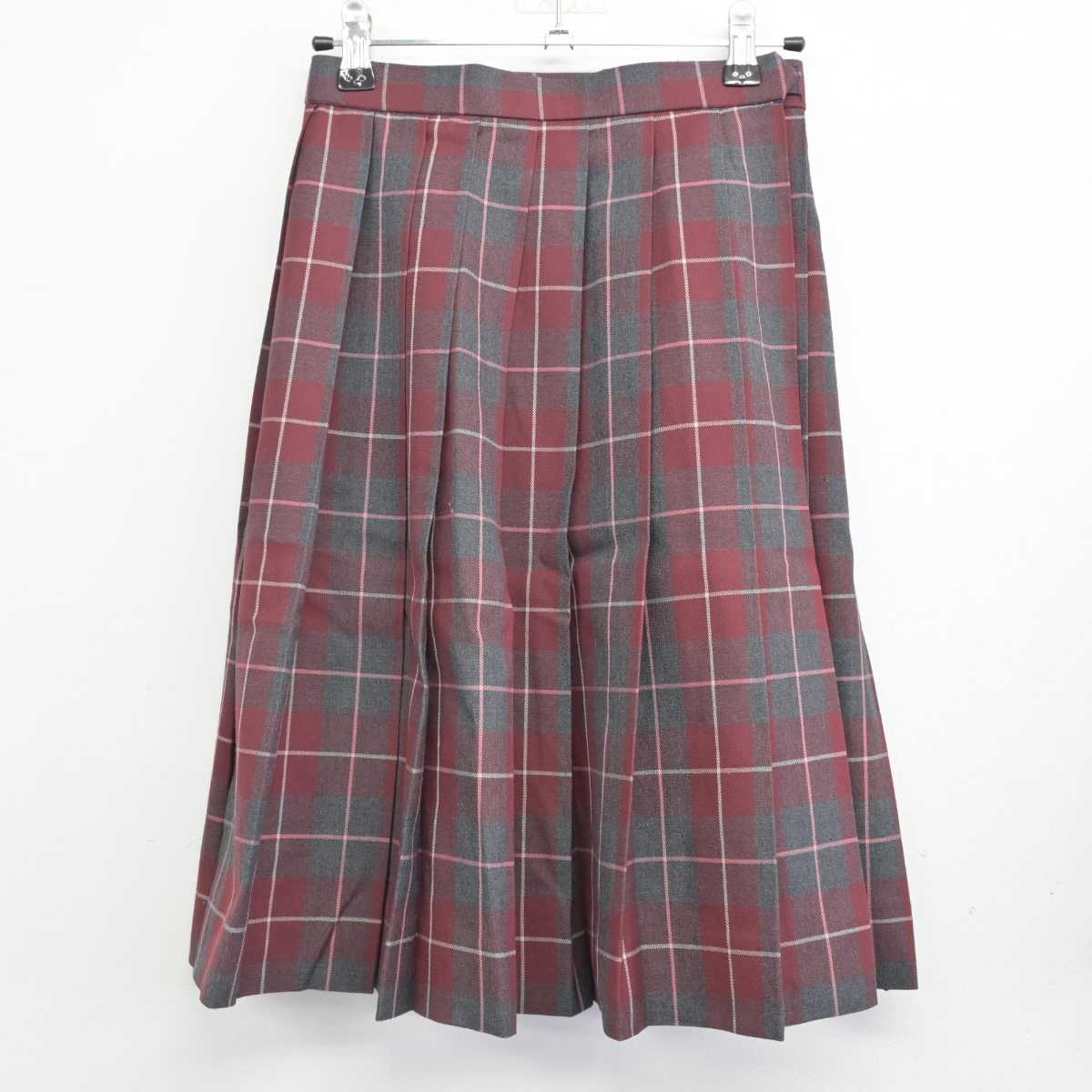 【中古】香川県 英明高等学校 女子制服 3点 (スカート) sf082967