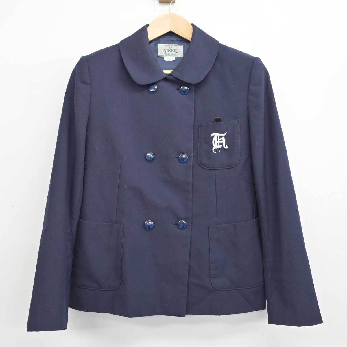 【中古】兵庫県 垂水東中学校/旧制服 女子制服 2点 (ブレザー・ベスト) sf082971