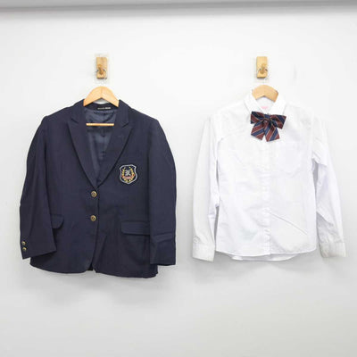 【中古】東京都 小平第五中学校 女子制服 3点 (ブレザー・シャツ) sf082978