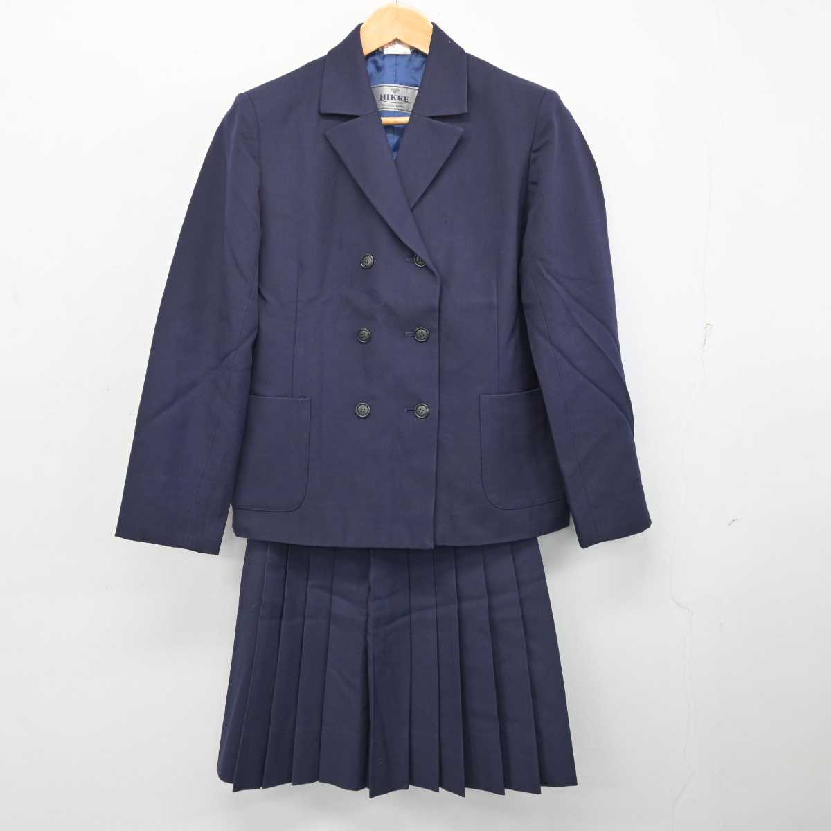 【中古】兵庫県 龍野高等学校 女子制服 3点 (ブレザー・ベスト・スカート) sf082979