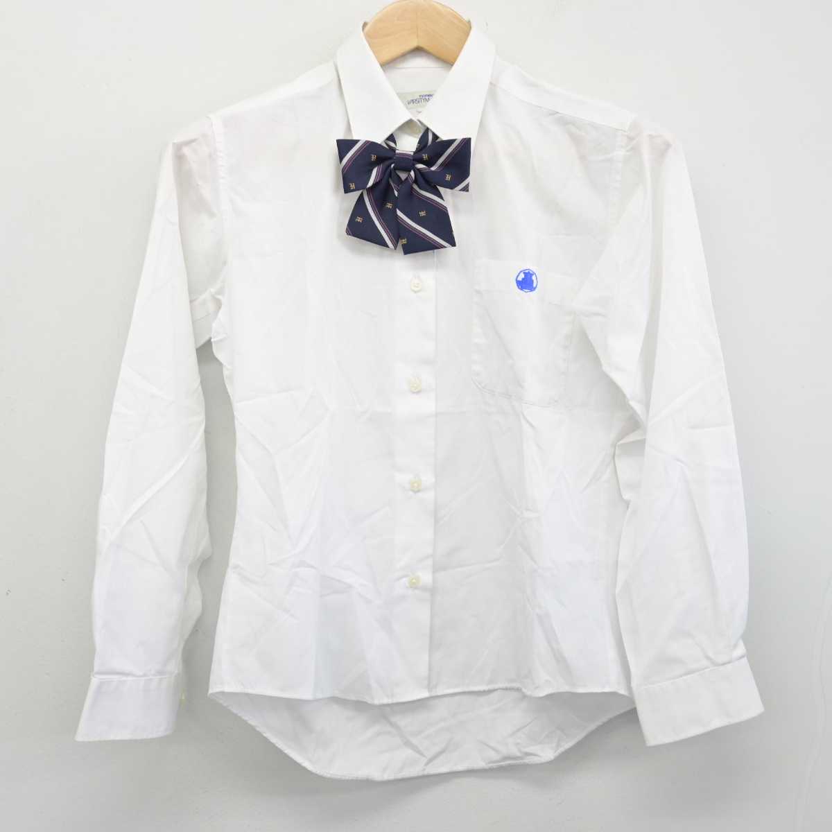 【中古】東京都 本所高等学校 女子制服 4点 (ブレザー・シャツ・スカート) sf082982