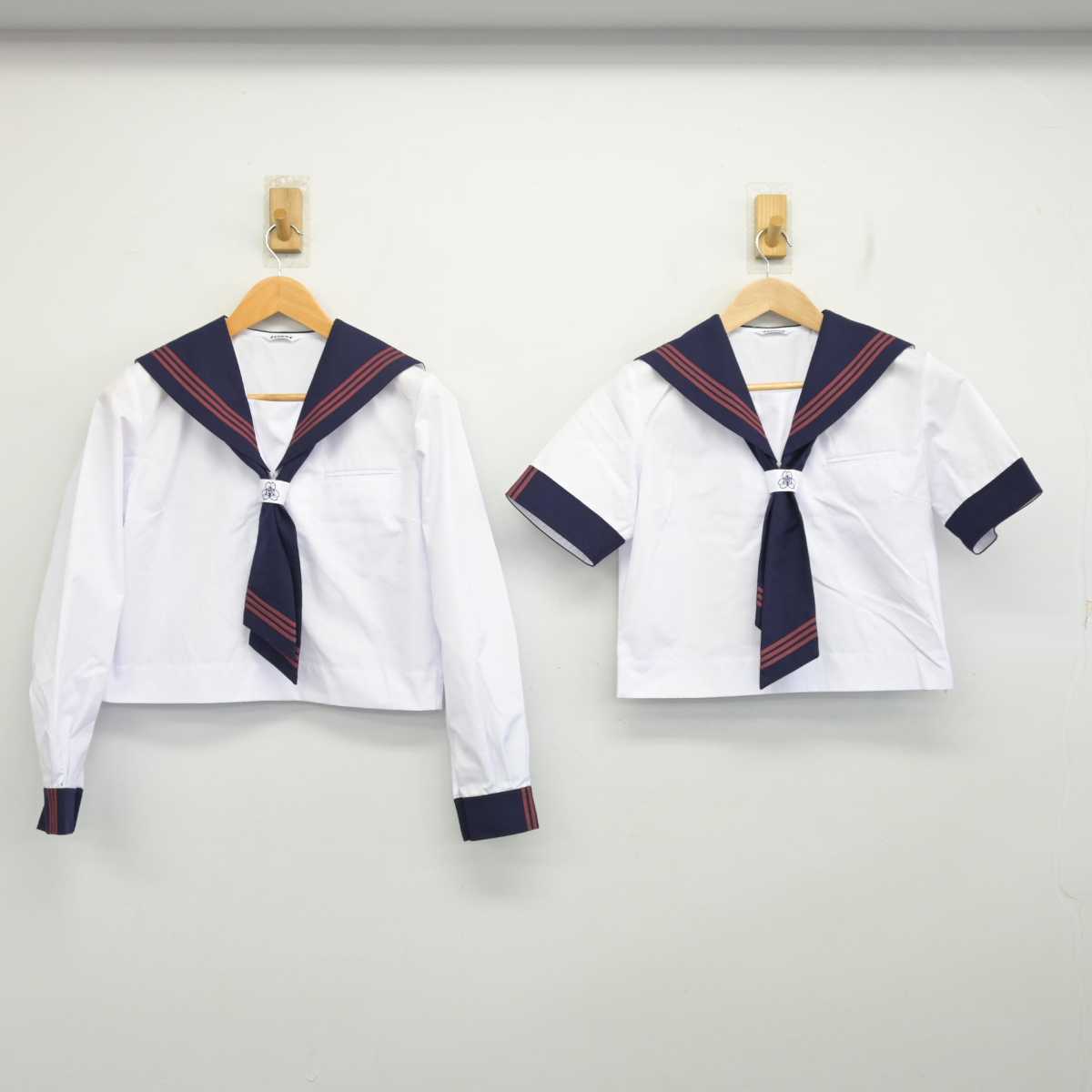 【中古】埼玉県 大成中学校 女子制服 4点 (セーラー服) sf082985