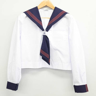 【中古】埼玉県 大成中学校 女子制服 4点 (セーラー服) sf082985