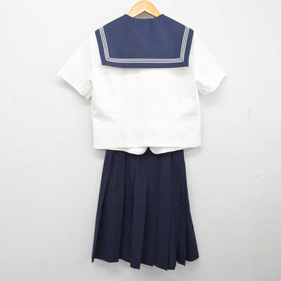 【中古】静岡県 磐田北高等学校 女子制服 3点 (セーラー服・スカート) sf082990