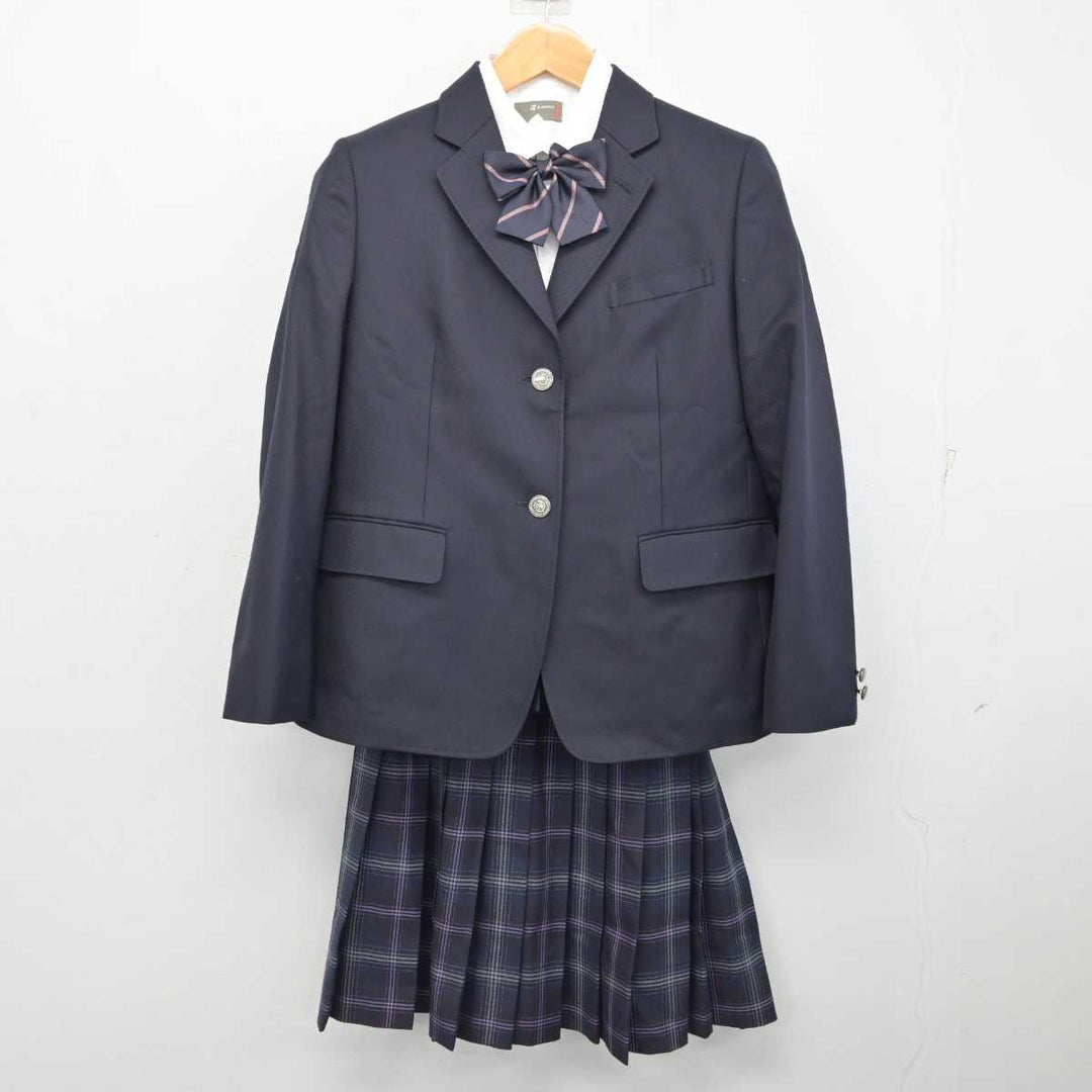 中古】 飛鳥未来きずな高等学校 女子制服 2点 (ブレザー