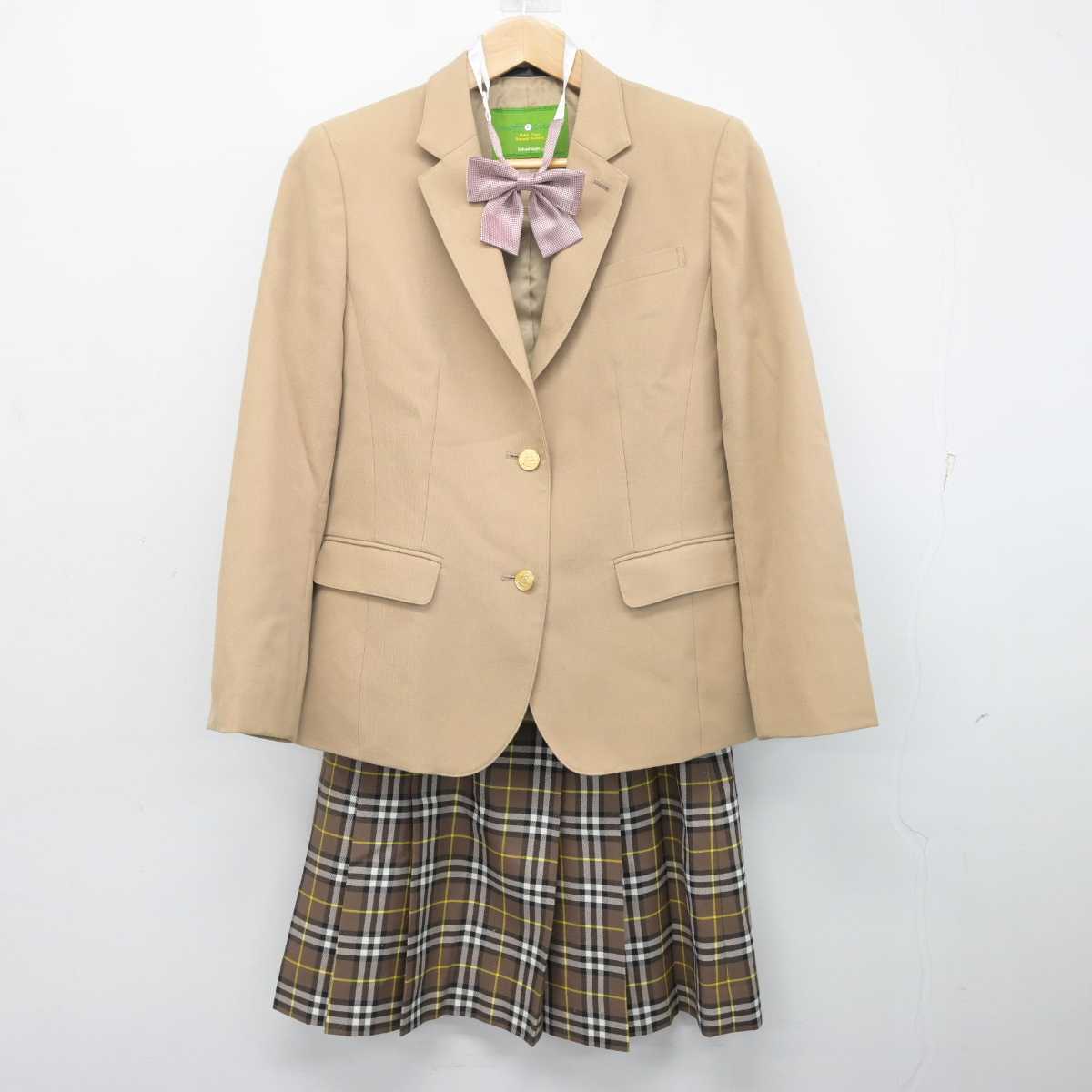 【中古】 屋久島おおぞら高等学校 女子制服 3点 (ブレザー・スカート) sf083006