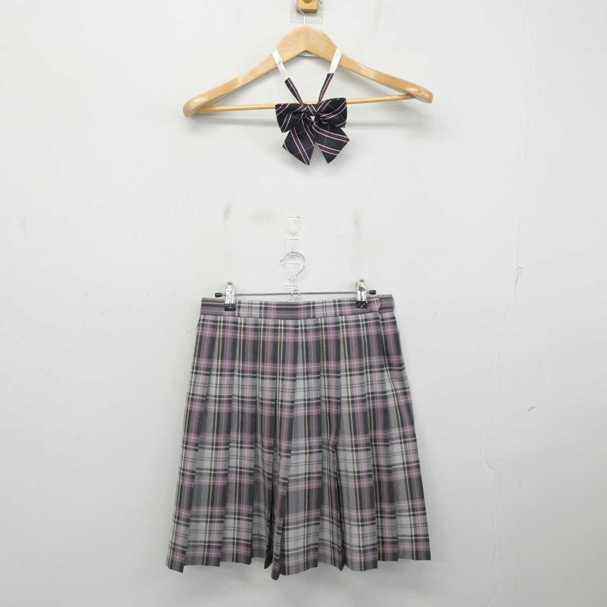 【中古】 屋久島おおぞら高等学校 女子制服 3点 (スカート) sf083007