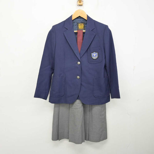 【中古】滋賀県 河瀬高等学校 女子制服 2点 (ブレザー・スカート) sf047366 | 中古制服通販パレイド