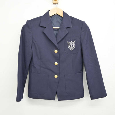 【中古】兵庫県 甲南女子大学 女子制服 2点 (ブレザー・スカート) sf083025