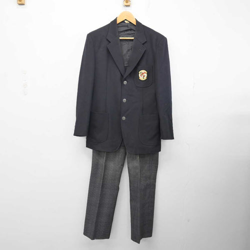 中古】大阪府 近畿大学附属高等学校 男子制服 3点 (ブレザー・ズボン) sf074840 | 中古制服通販パレイド