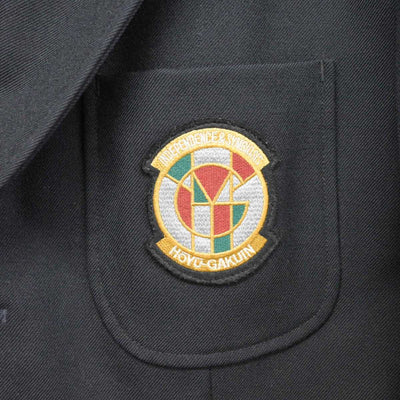 【中古】東京都 朋優学院高等学校 男子制服 3点 (ブレザー・ズボン) sf083028