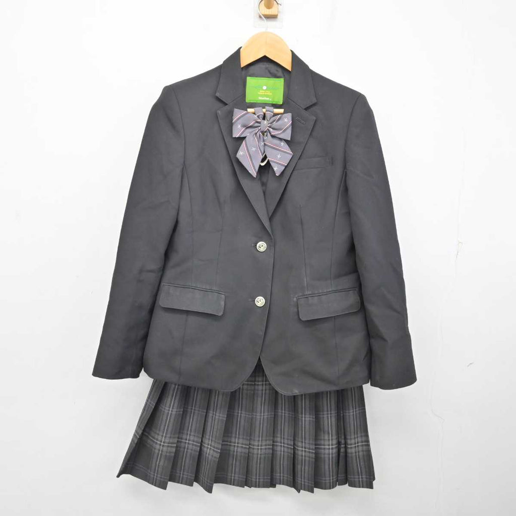 中古】大阪府 開明高等学校/旧制服 女子制服 2点 (ブレザー