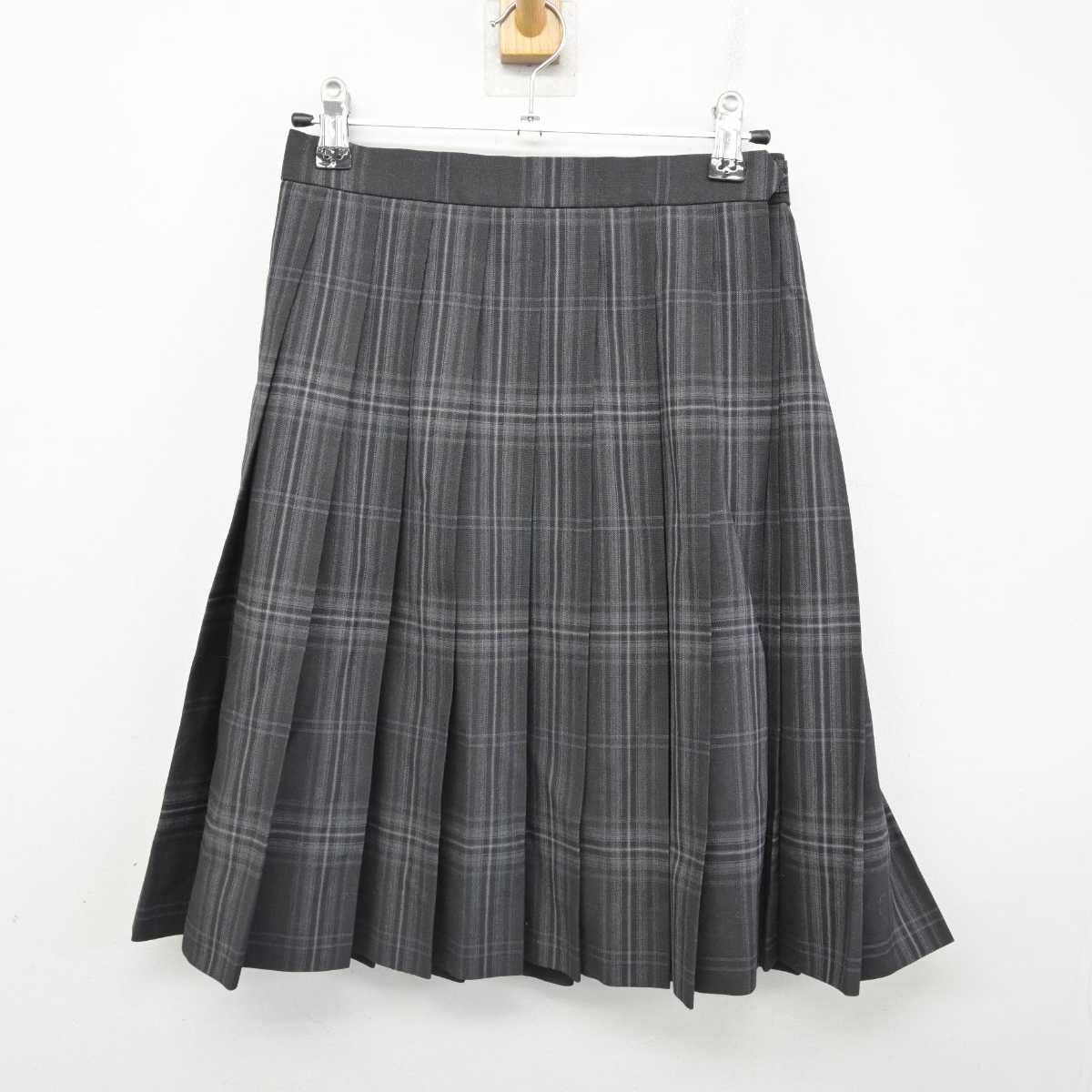 【中古】神奈川県 横浜明朋高等学校 女子制服 2点 (スカート) sf083039