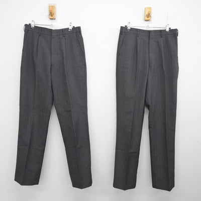 【中古】神奈川県 鶴見総合高等学校 男子制服 4点 (ブレザー・ズボン) sf083040