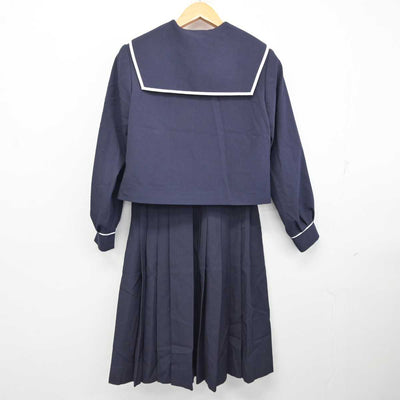 【中古】静岡県 浜松市立北星中学校 女子制服 3点 (セーラー服・スカート) sf083063