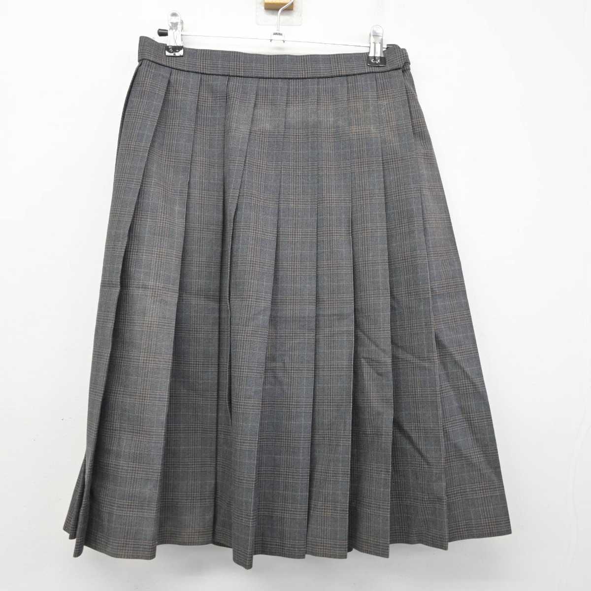 【中古】大阪府 成美高等学校 女子制服 5点 (ブレザー・ニット・スカート) sf083072