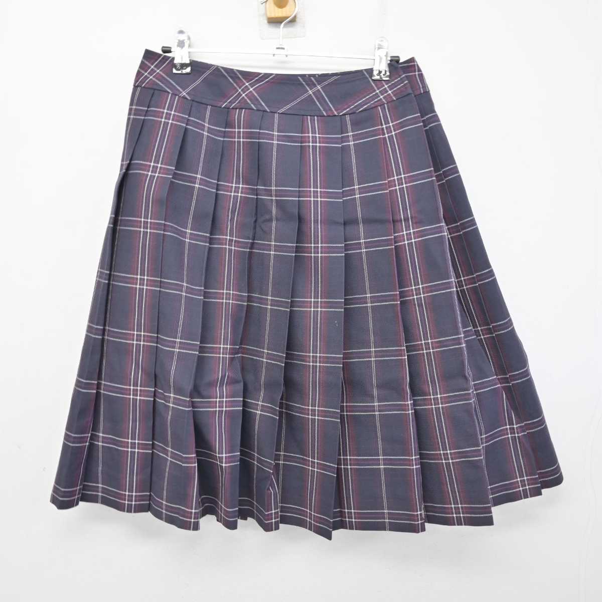 中古】北海道 札幌英藍高等学校 女子制服 4点 (ブレザー・シャツ