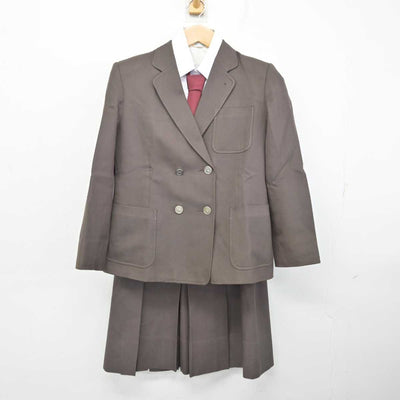 【中古】東京都 ひよどり山中学校 女子制服 4点 (ブレザー・シャツ・スカート) sf083122