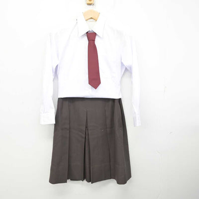 【中古】東京都 ひよどり山中学校 女子制服 4点 (ブレザー・シャツ・スカート) sf083122