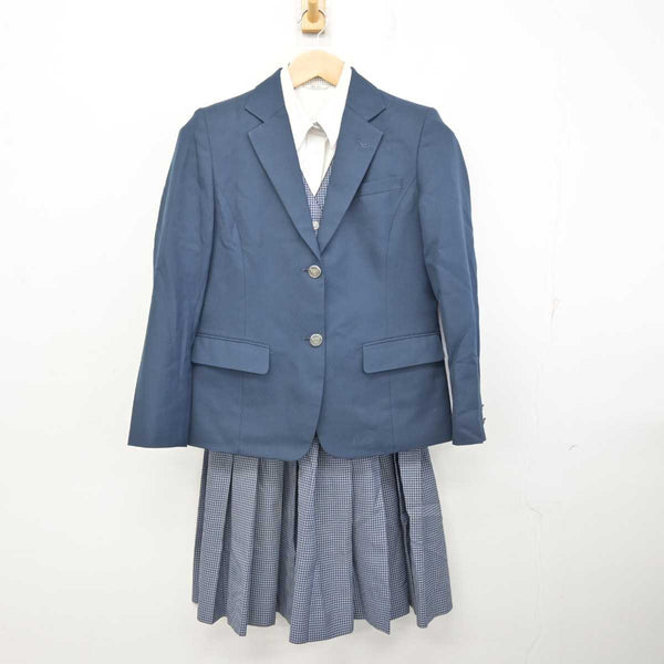 中古】愛知県 東邦高等学校 女子制服 4点 (ブレザー・ベスト
