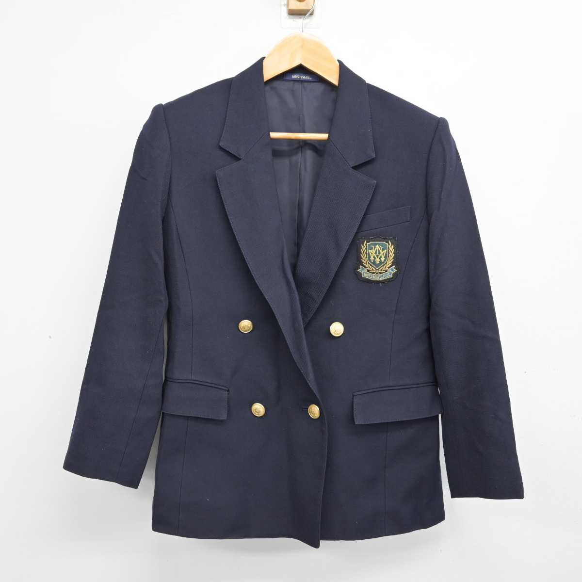 【中古】千葉県 若松高等学校 女子制服 3点 (ブレザー・スカート) sf083174