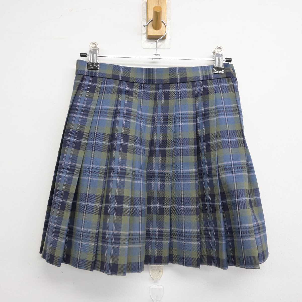 【中古】千葉県 若松高等学校 女子制服 3点 (ブレザー・スカート) sf083174