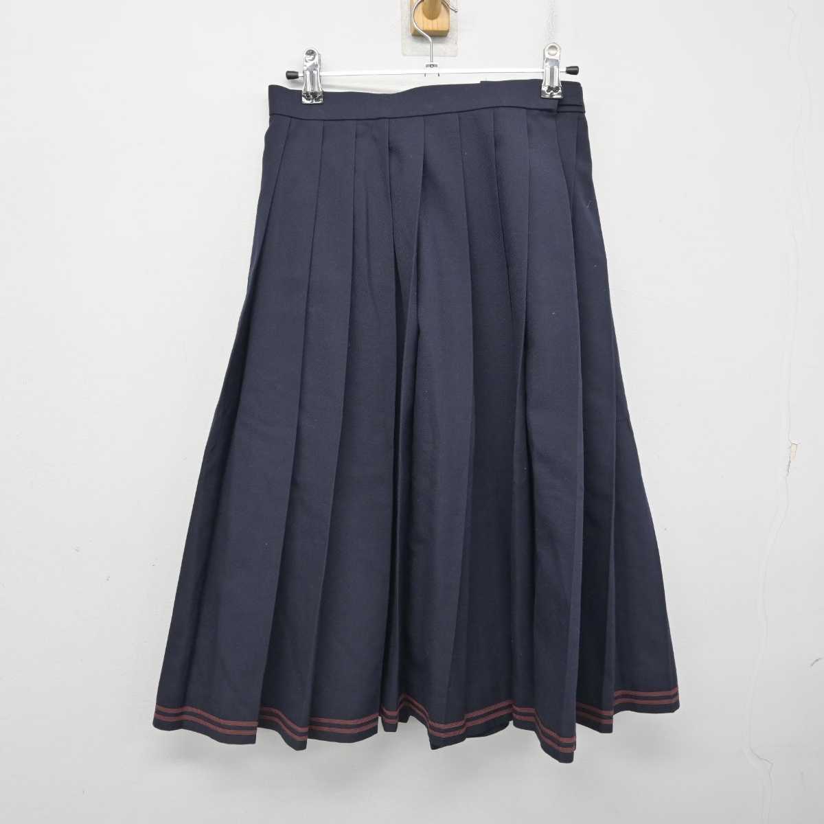 【中古】静岡県  浜松開誠館高等学校 女子制服 4点 (ブレザー・シャツ・スカート) sf083204